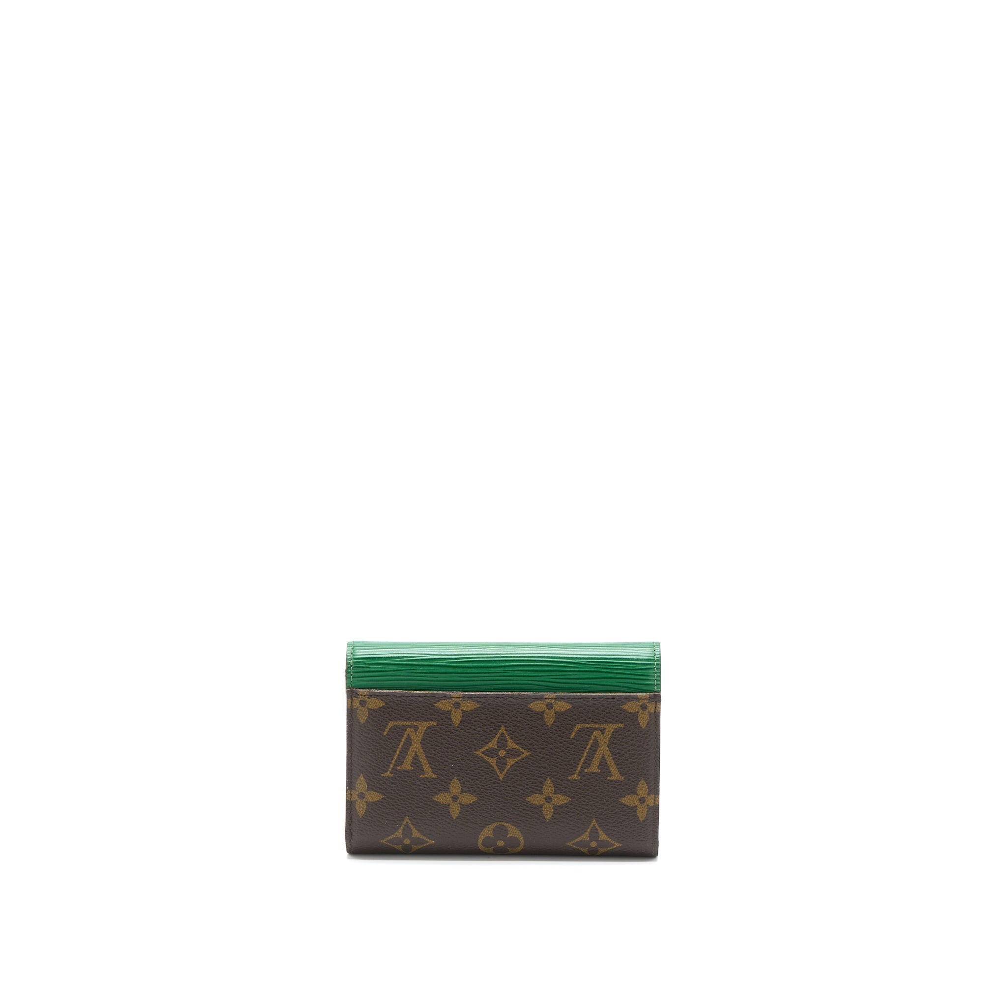 LOUIS VUITTON COMPACT WALLET EPI / MONOGRAM CANVAS SHW