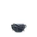 LOEWE MINI GATE CALFSKIN NAVY GHW