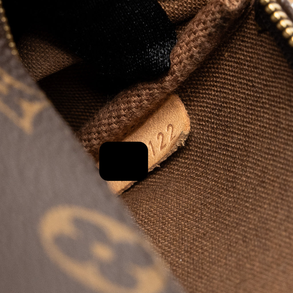 LOUIS VUITTON EVA POCHETTE BAG MONOGRAM CANVAS GHW