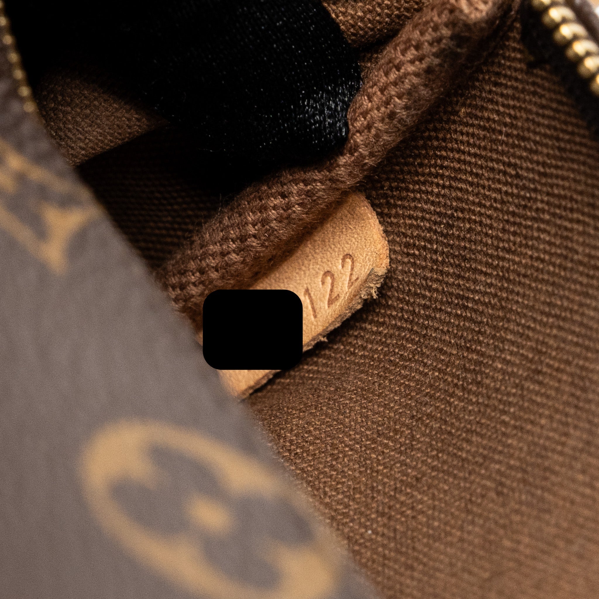 LOUIS VUITTON EVA POCHETTE BAG MONOGRAM CANVAS GHW