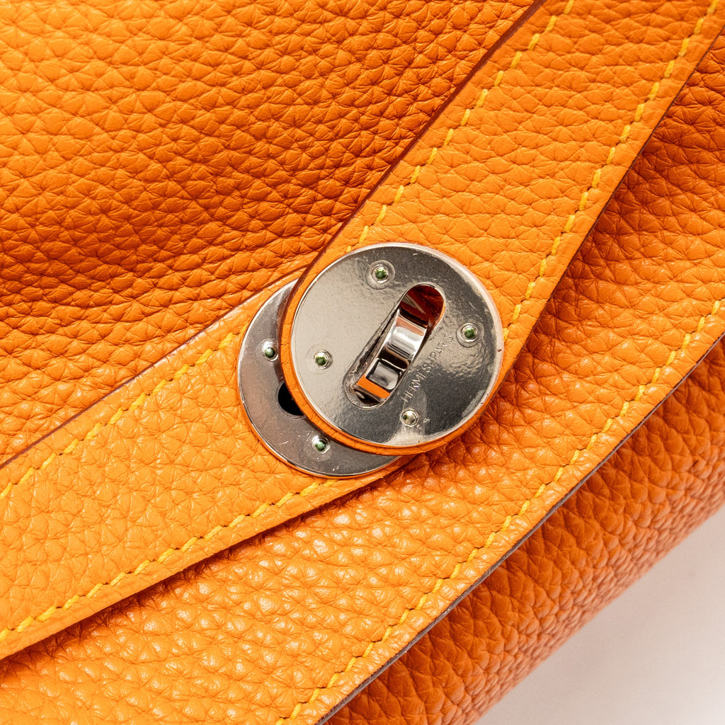 HERMES LINDY 34 CLEMENCE ORANGE SHW