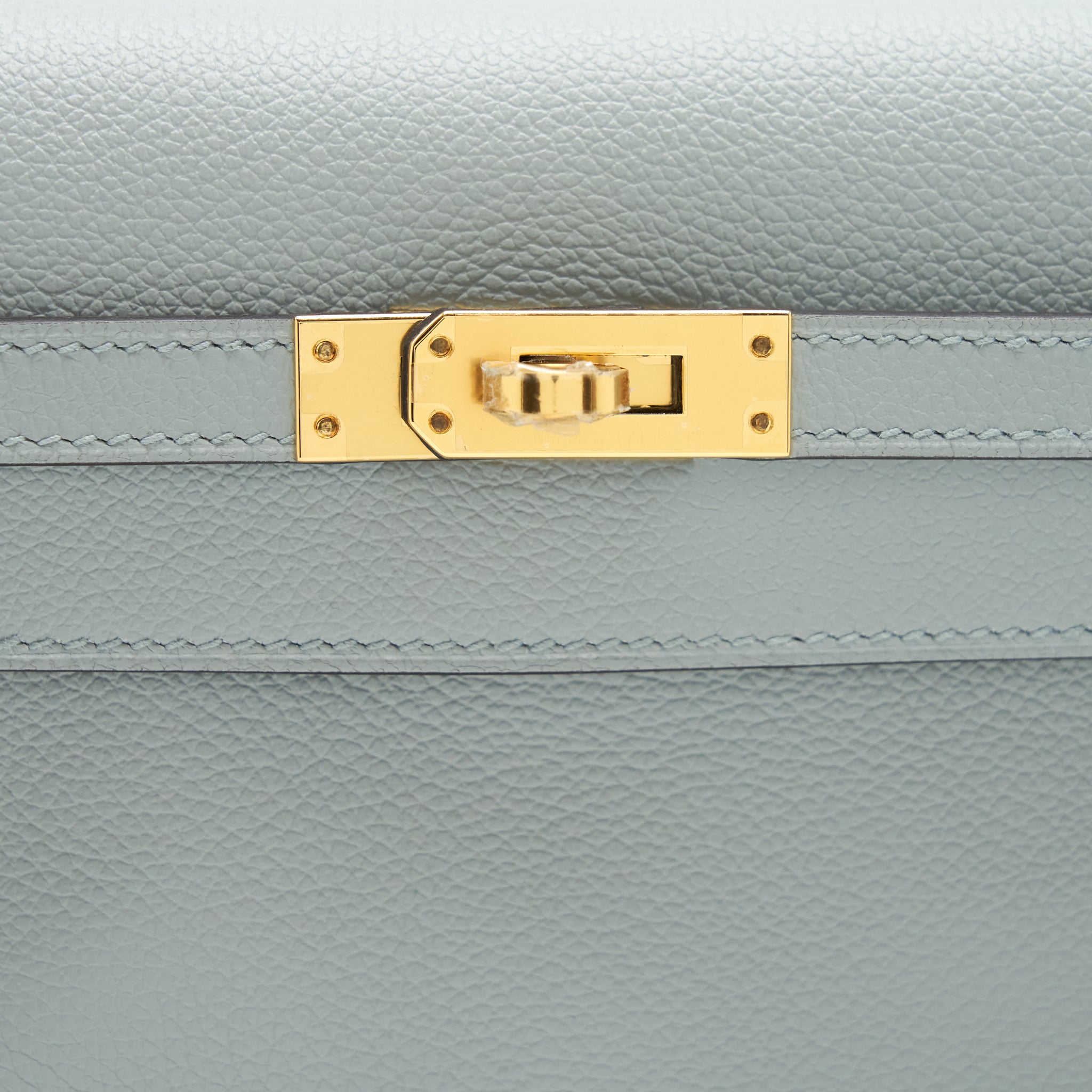 HERMES KELLY DANSE EVERCOLOR 8U BLUE GLACIER GHW