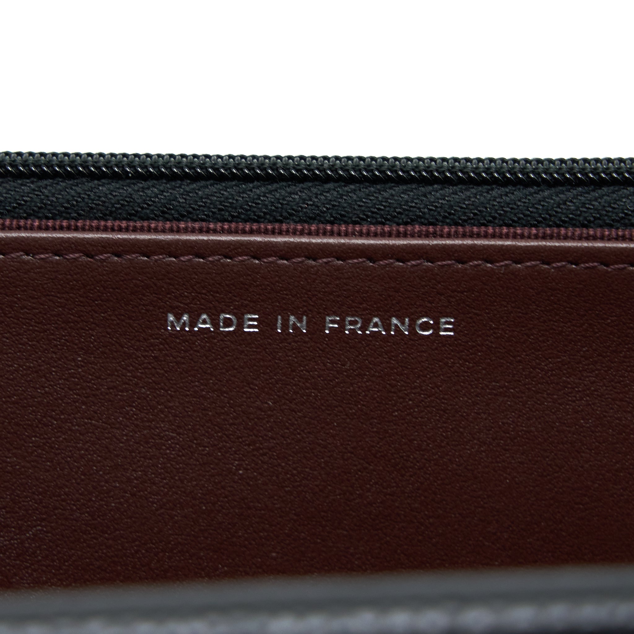 CHANEL CLASSIC WALLET ON CHAIN BLACK CAVIAR SHW