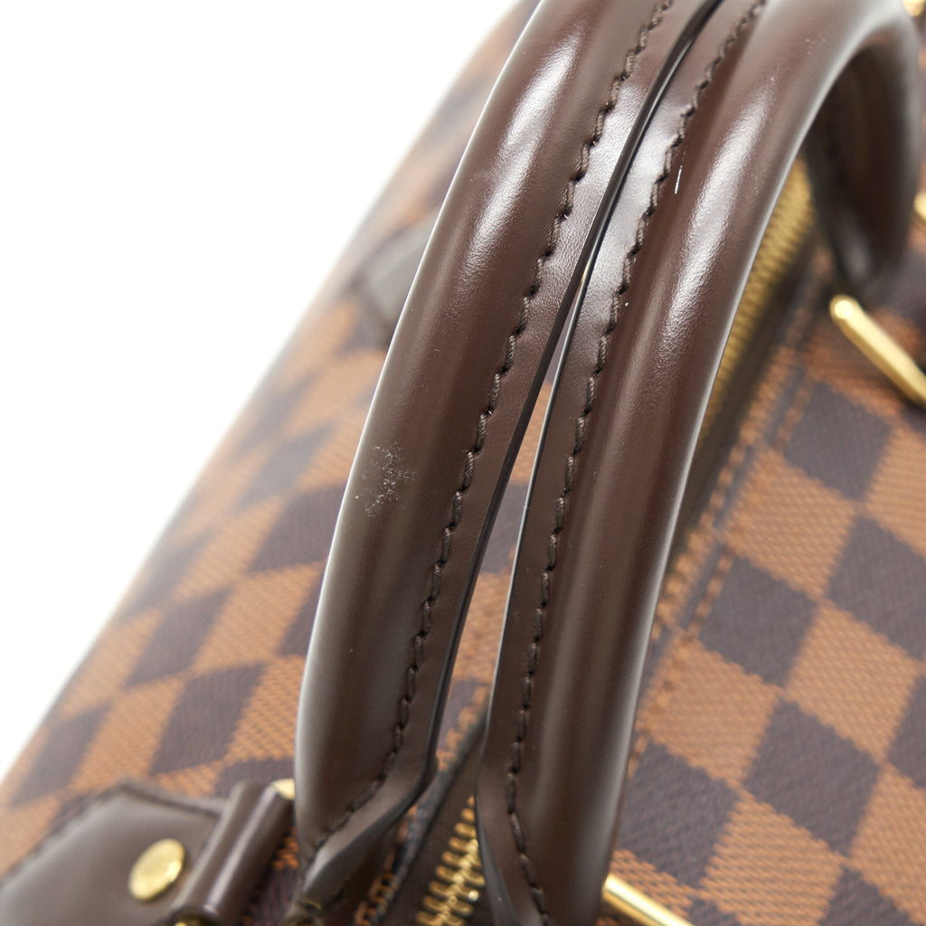 LOUIS VUITTON SPEEDY BANDOULIERE 30 DAMIER EBENE