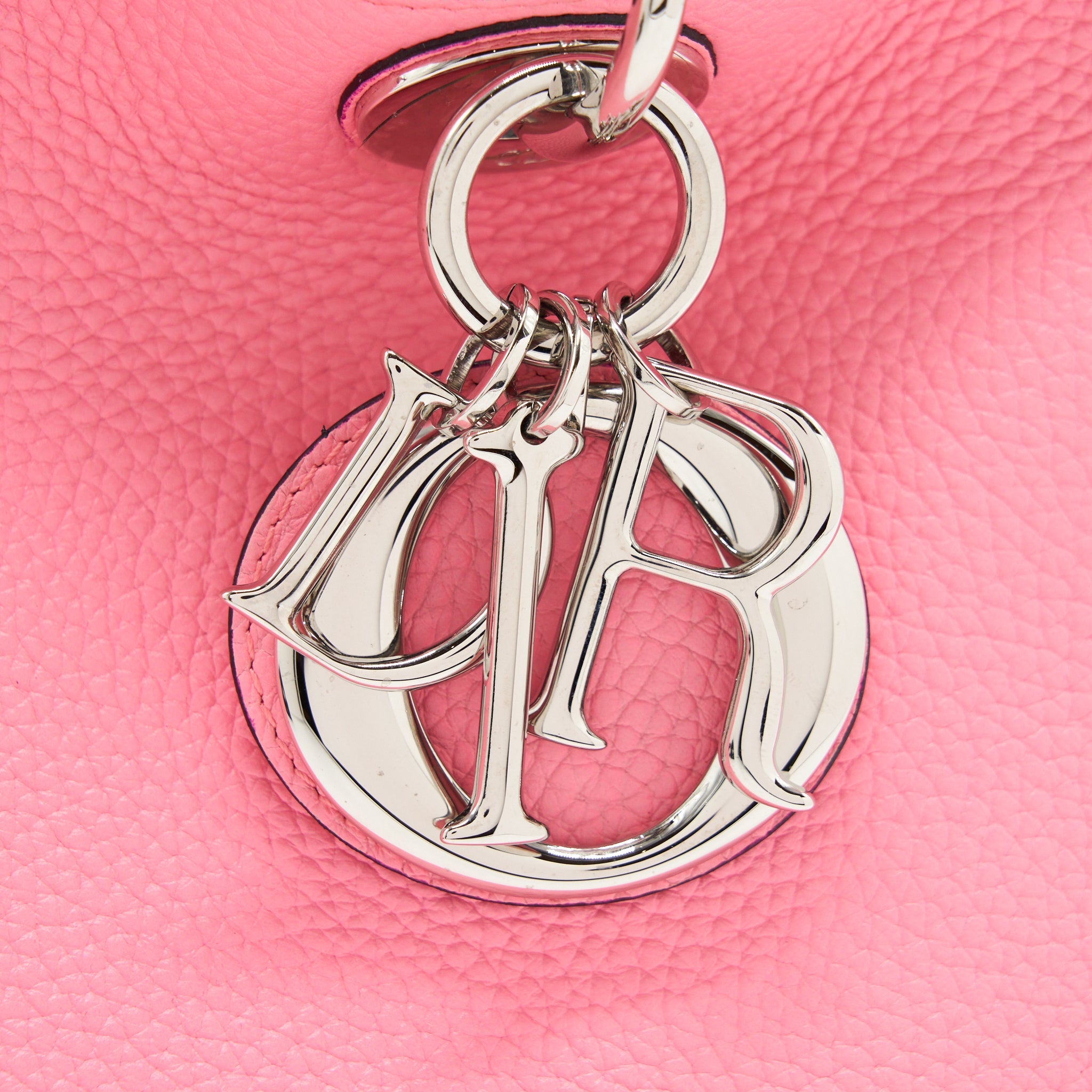DIOR DIORISSIMO BAG CALFSKIN PINK SHW