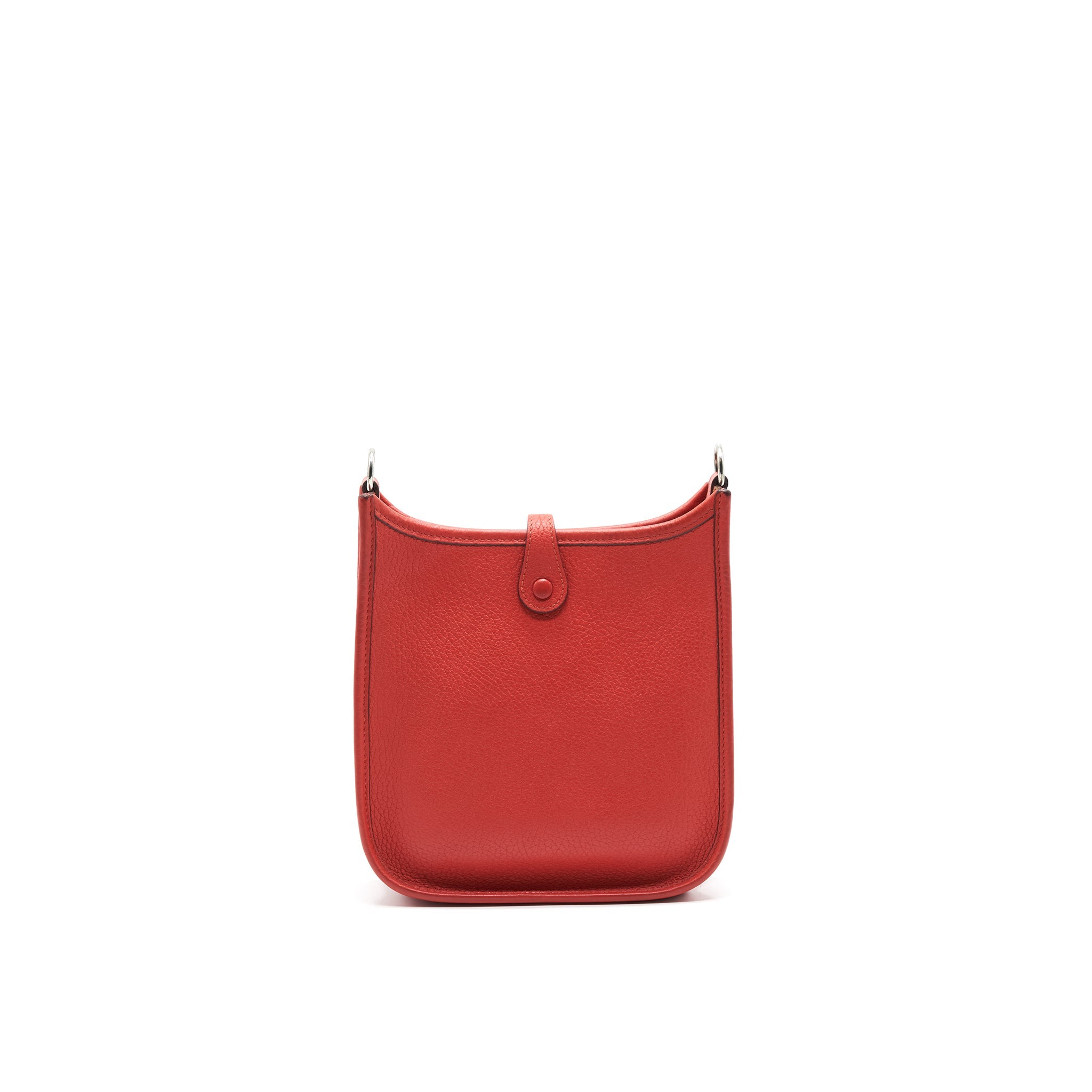 HERMES MINI EVELYNE ROUGE PIVOINE/ ROSE SAKURA