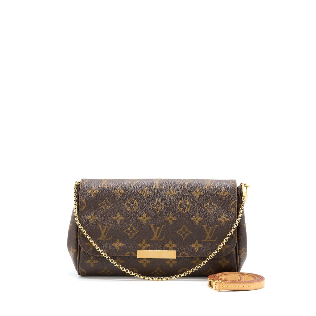 LOUIS VUITTON MONOGRAM FAVORITE MM MONOGRAM CANVAS GHW