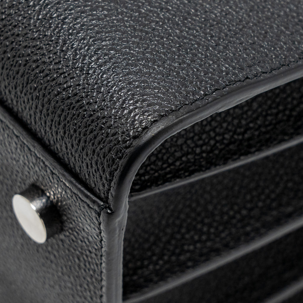 SAINT LAURENT SAC DE JOUR GRAINED CALFSKIN BLACK SHW