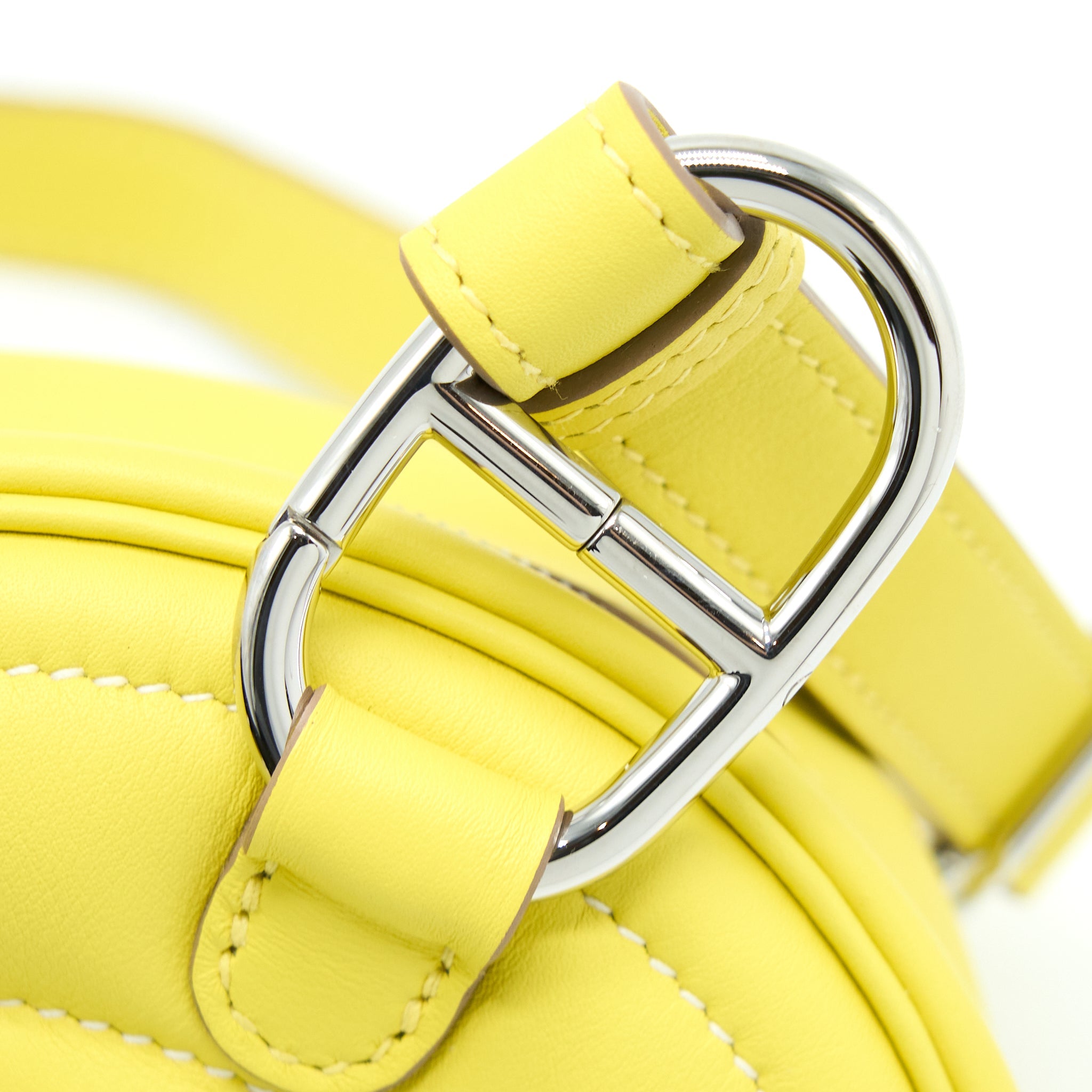 HERMES IN THE LOOP BELT BAG SWIFT LIME/SESAME SHW