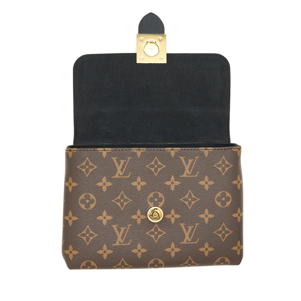LOUIS VUITTON LOCKY BB MONOGRAM CANVAS/ BLACK GHW