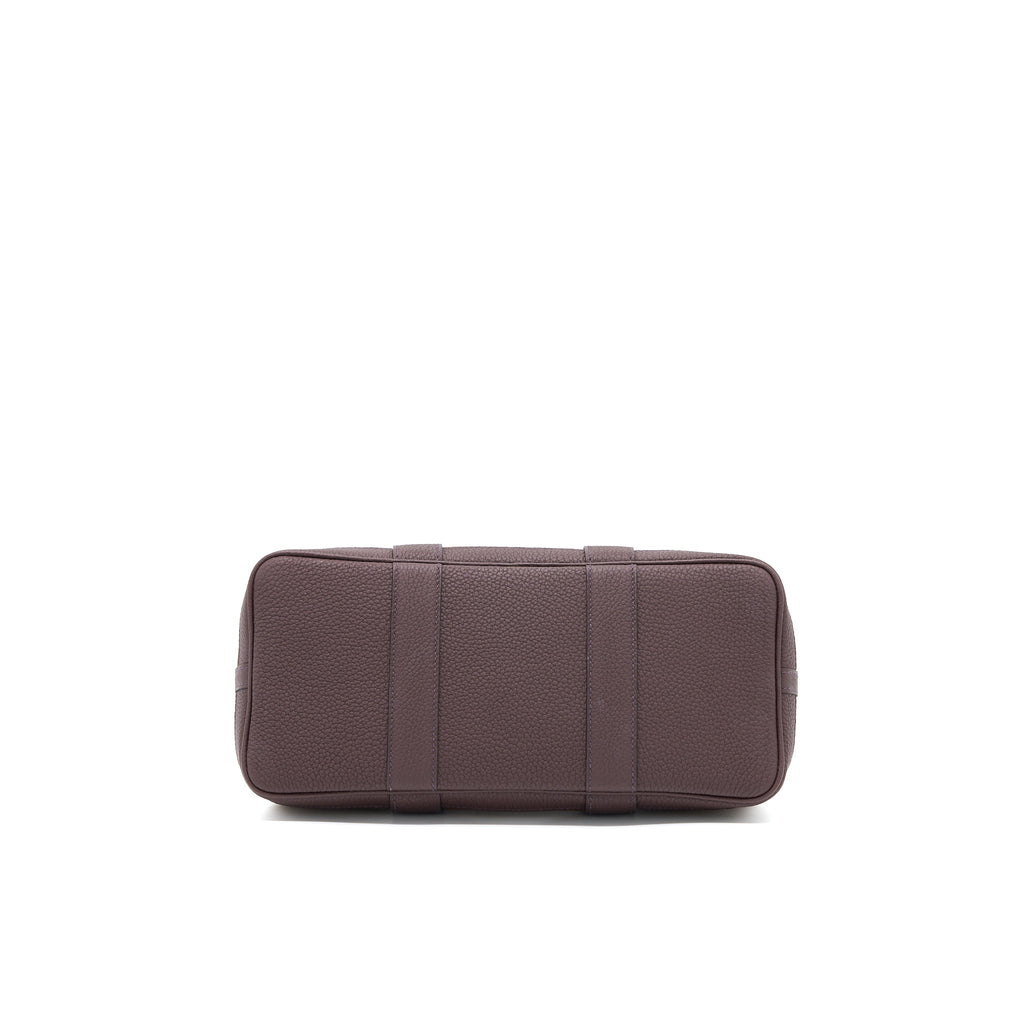 HERMES GARDEN PARTY 30 CANVAS/LEATHER ALEZAN/ BLEU OUTRENER/ ROUGE SELLIER SHW