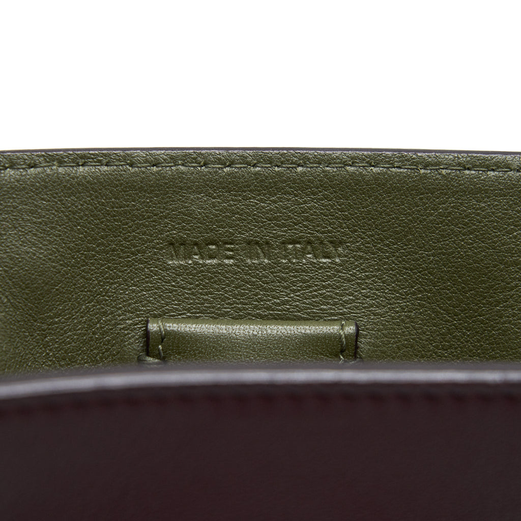 CHRISTIAN DIOR LARGE DIORISSIMO LEATHER HANDBAG MULTICOLOUR