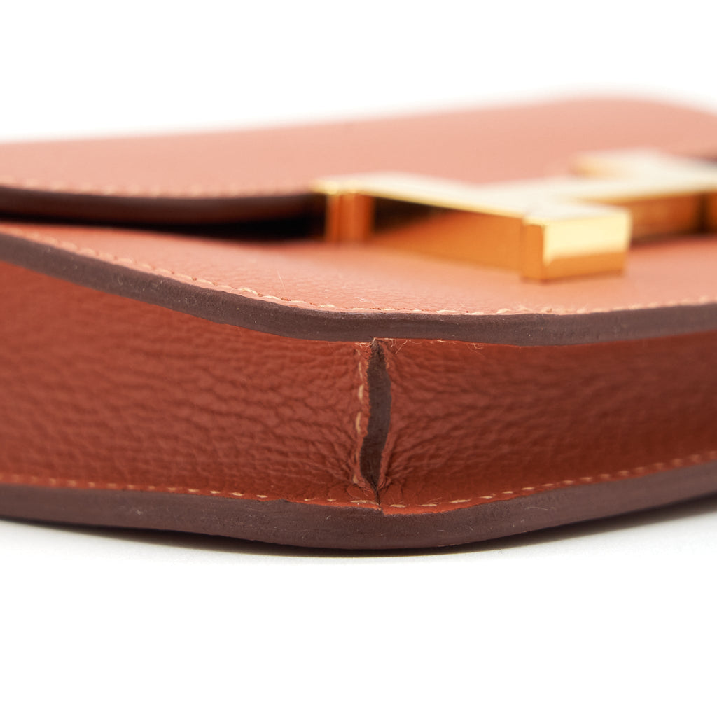 HERMES CONSTANCE SLIM EVERCOLOR BLUSH / BLUE FRIDA GHW