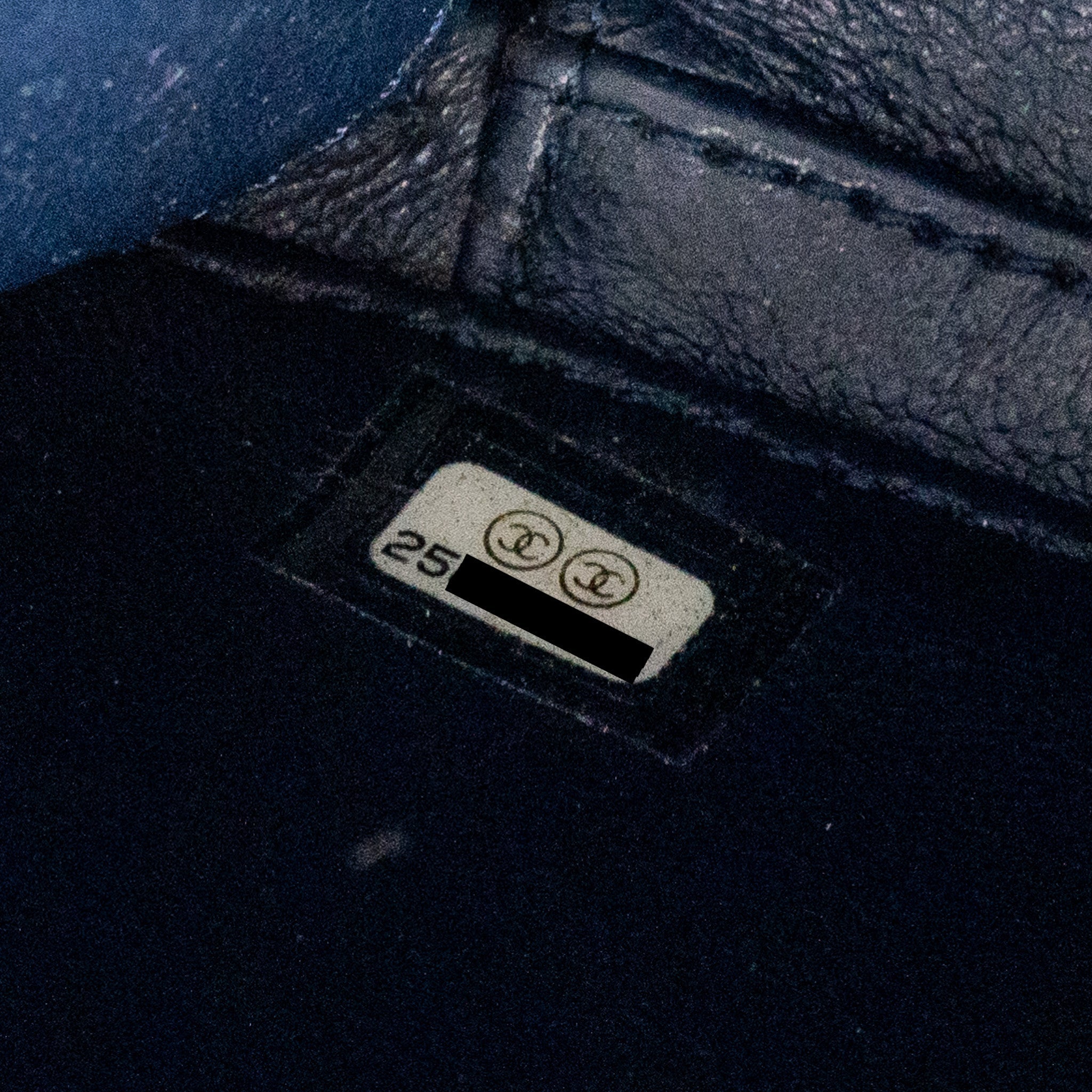 CHANEL FILIGREE CAMERA BAG CAVIAR DARK BLUE GHW