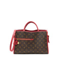 LOUIS VUITTON POPINCOURT PM BAG MONOGRAM CANVAS/CERISE GHW