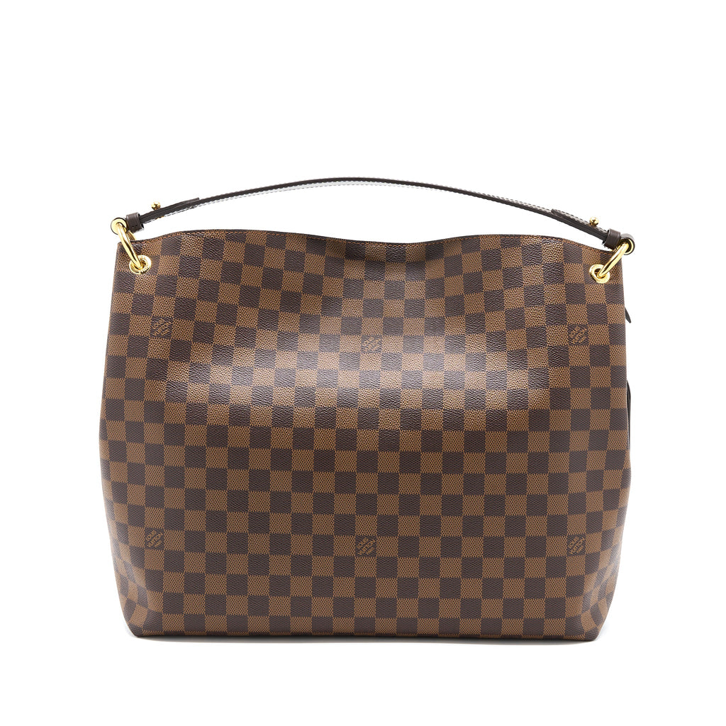 LOUIS VUITTON GRACEFUL MM DAMIER EBENE GHW