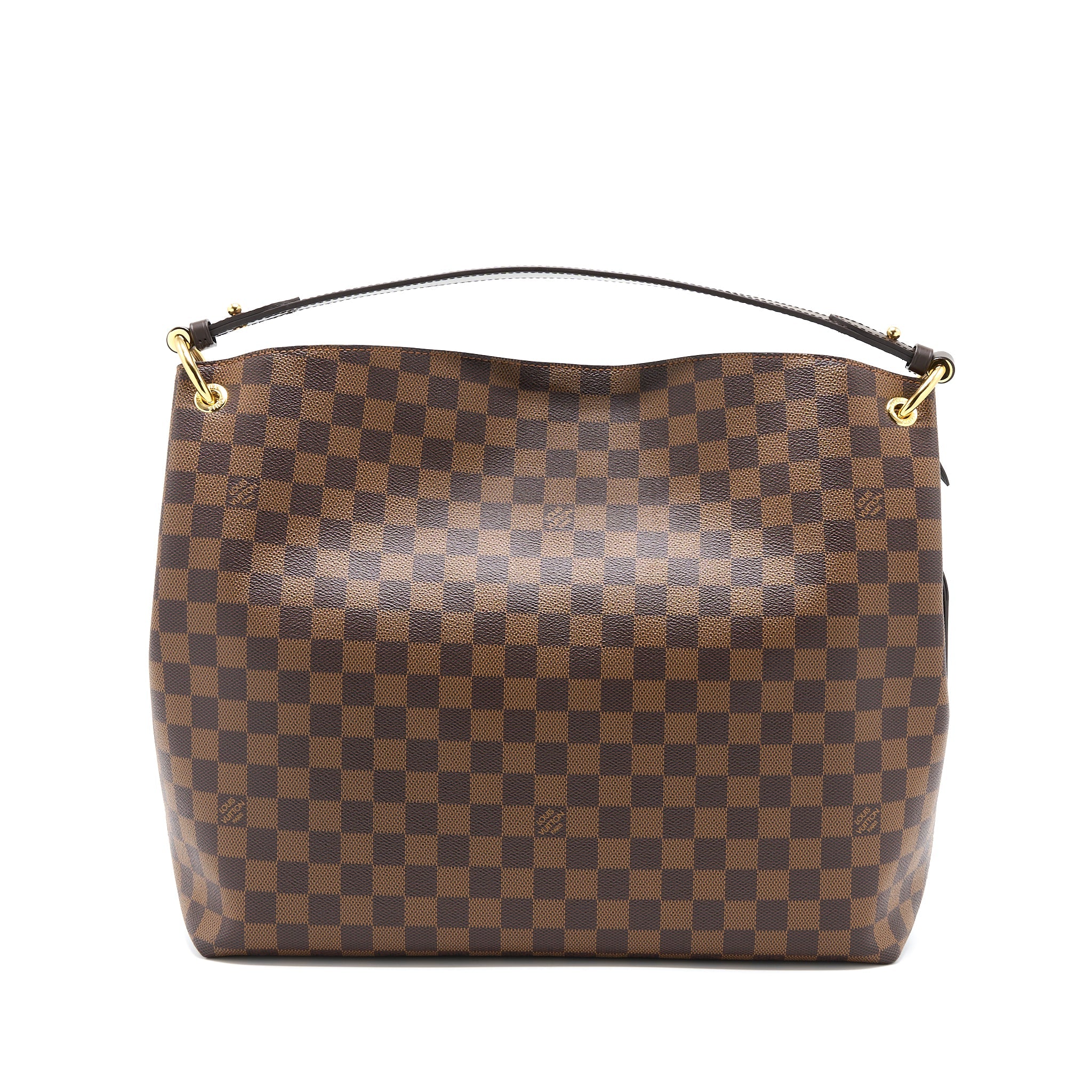 LOUIS VUITTON GRACEFUL MM DAMIER EBENE GHW