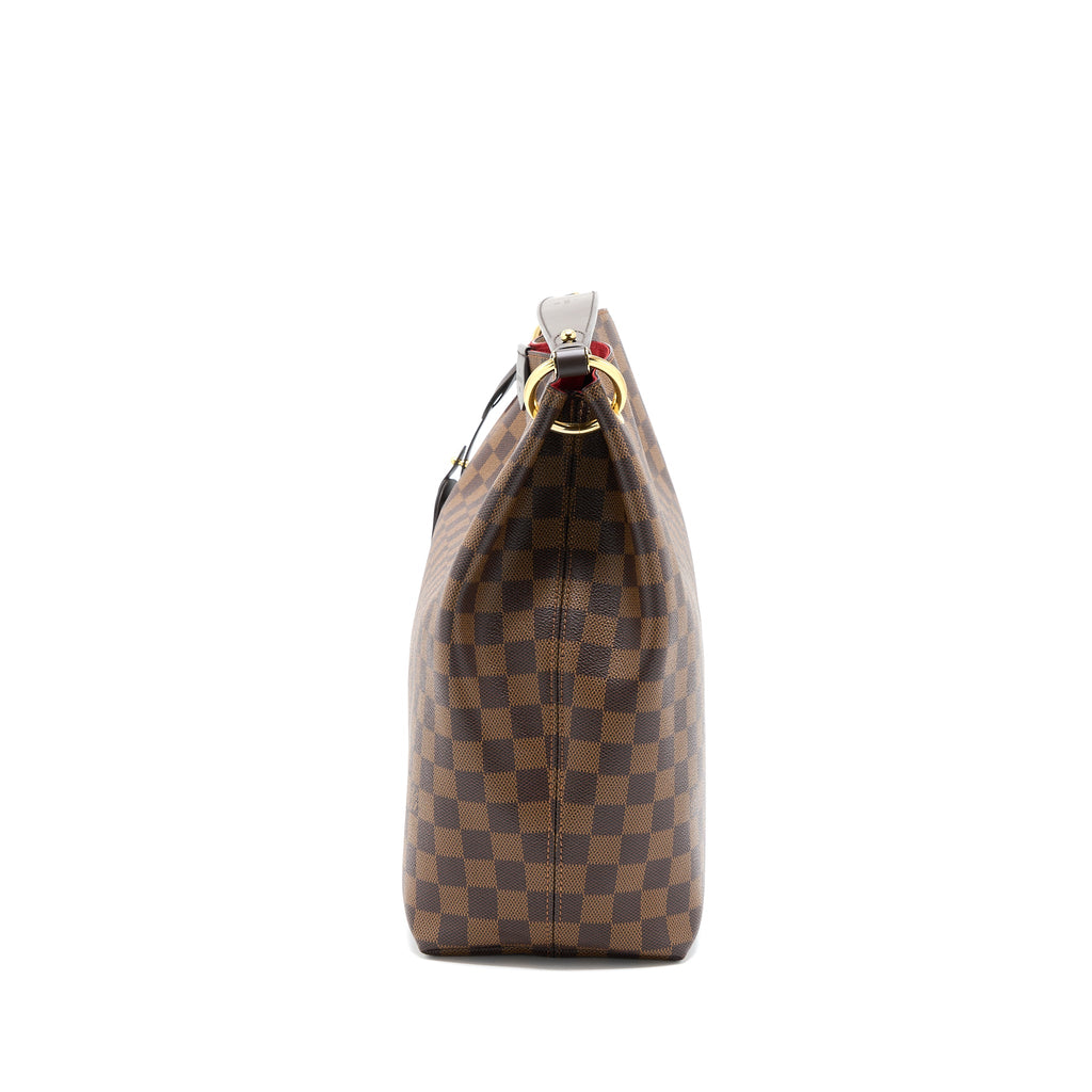 LOUIS VUITTON GRACEFUL MM DAMIER EBENE GHW
