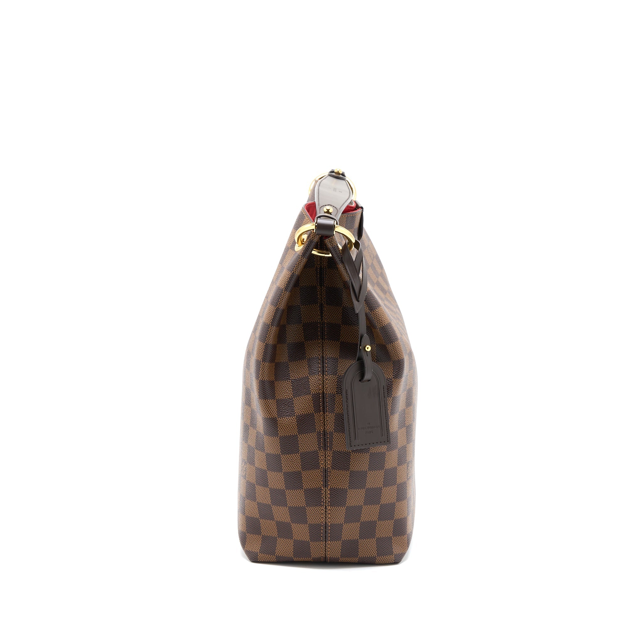 LOUIS VUITTON GRACEFUL MM DAMIER EBENE GHW