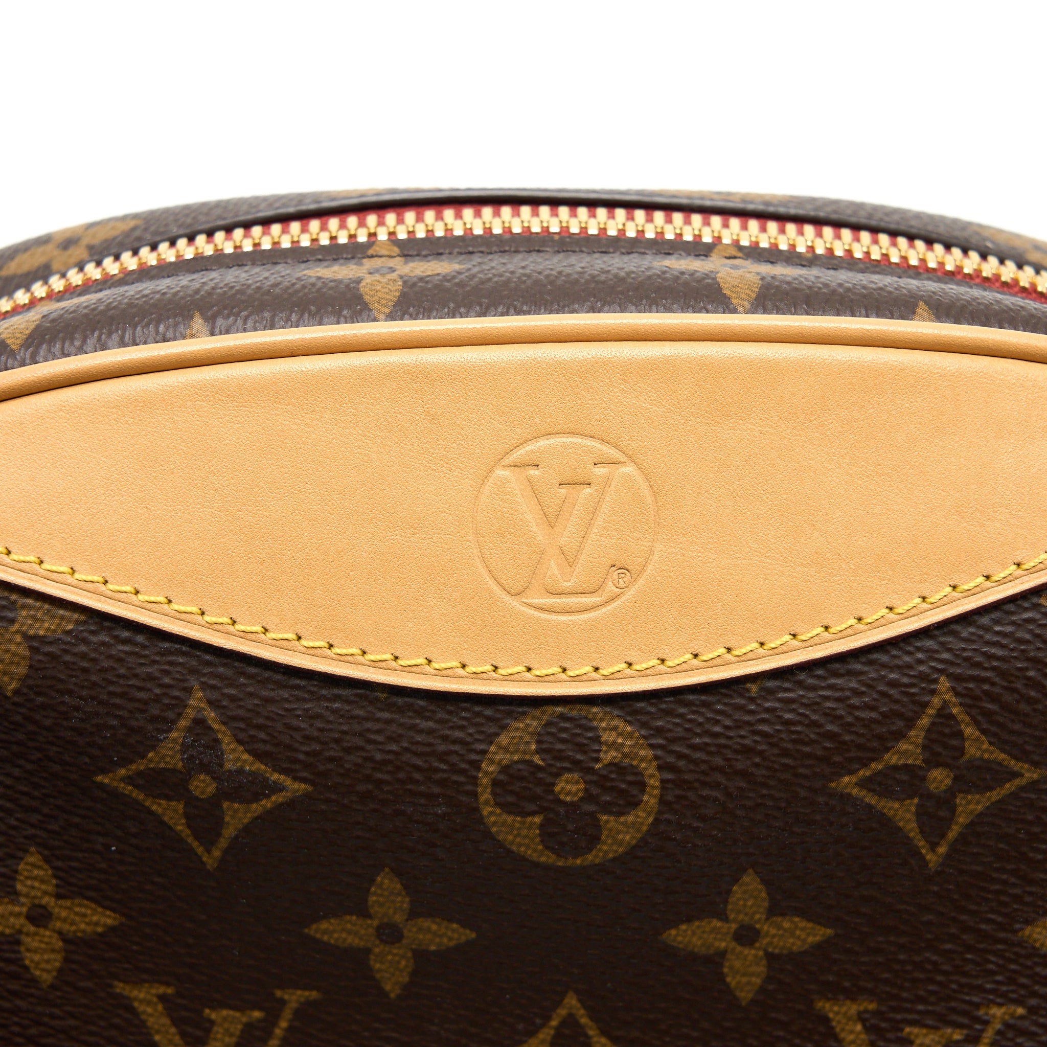 LOUIS VUITTON MINI DEAUVILLE SHOULDER BAG MONOGRAM CANVAS GHW