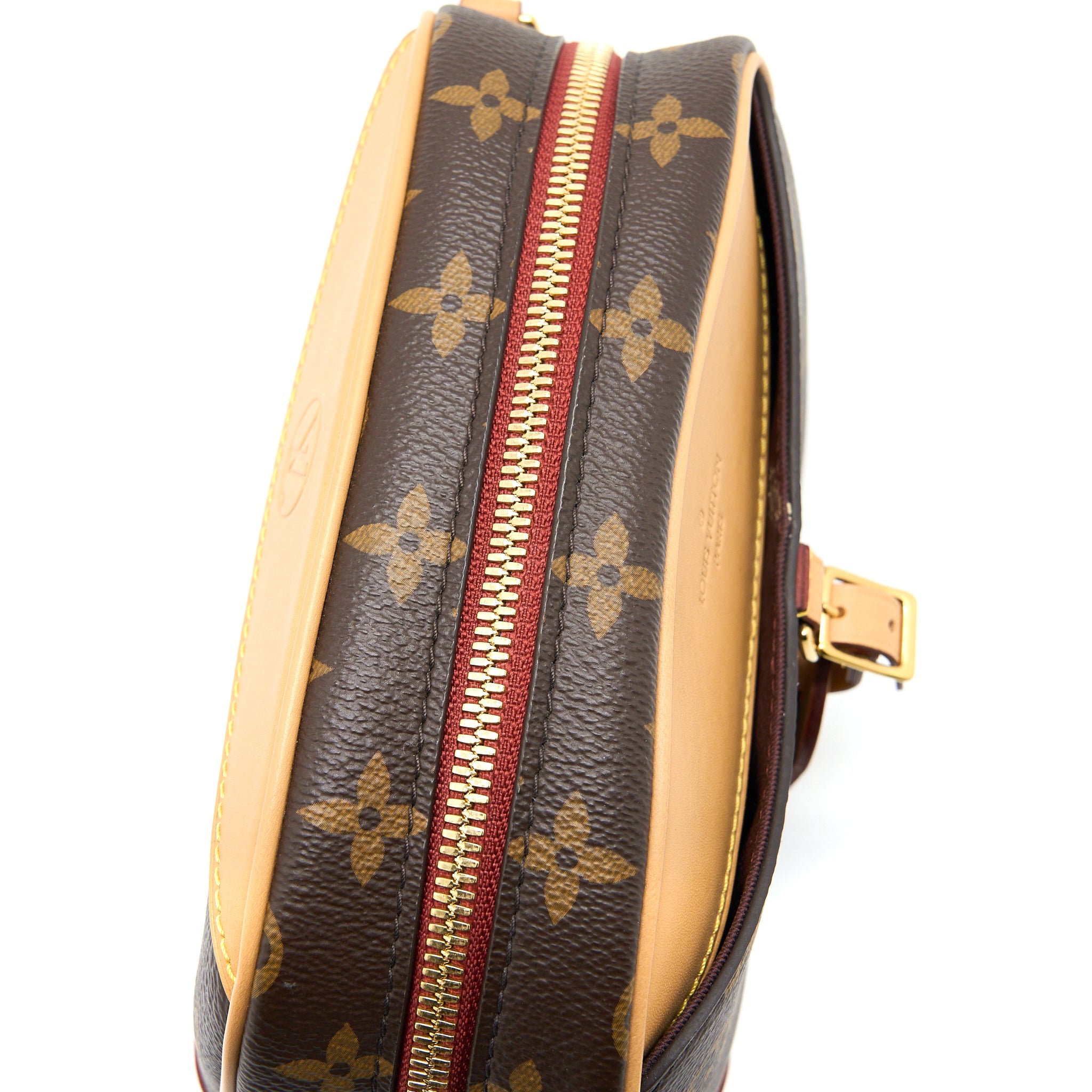 LOUIS VUITTON MINI DEAUVILLE SHOULDER BAG MONOGRAM CANVAS GHW