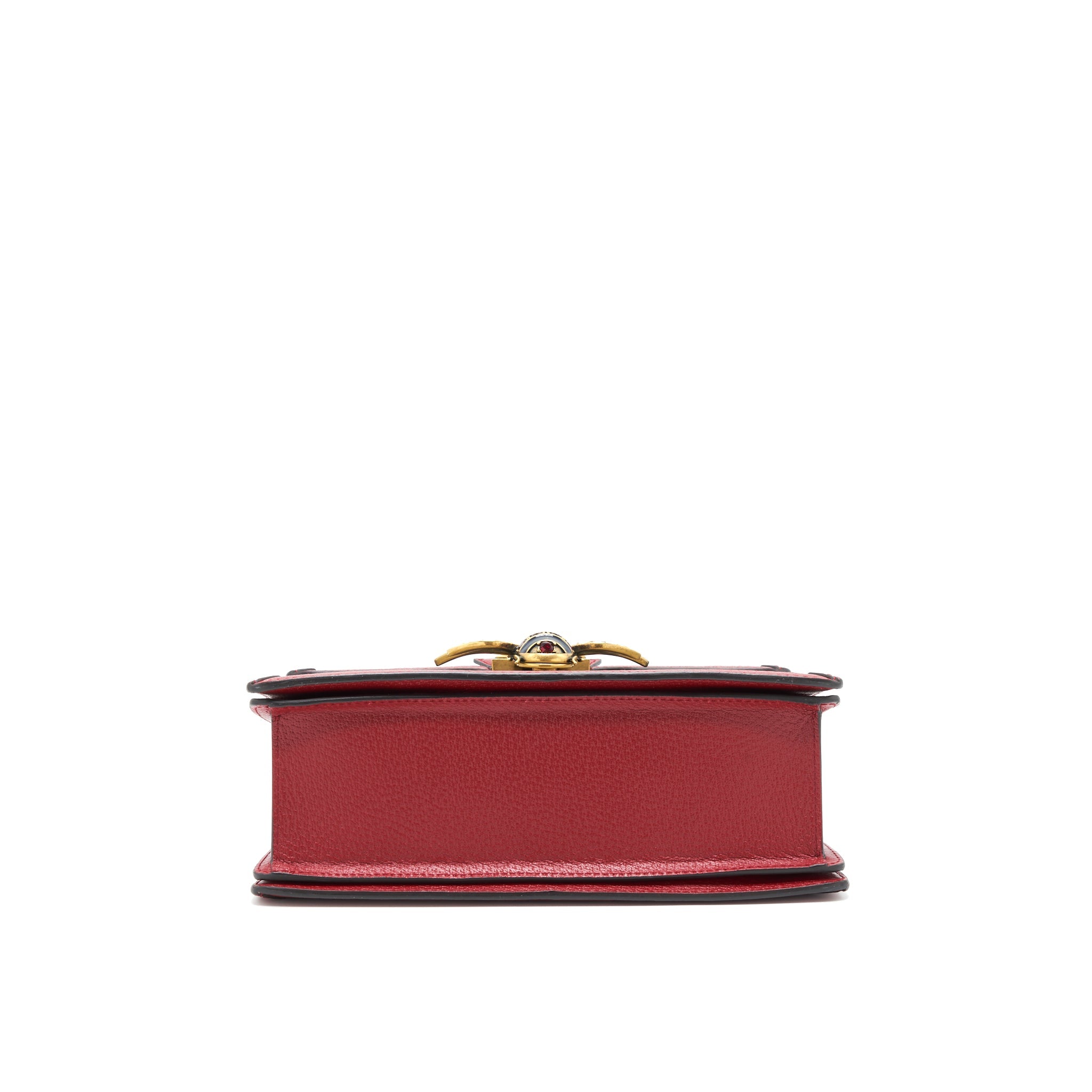 GUCCI QUEEN MARGARET TOP HANDLE BAG RED