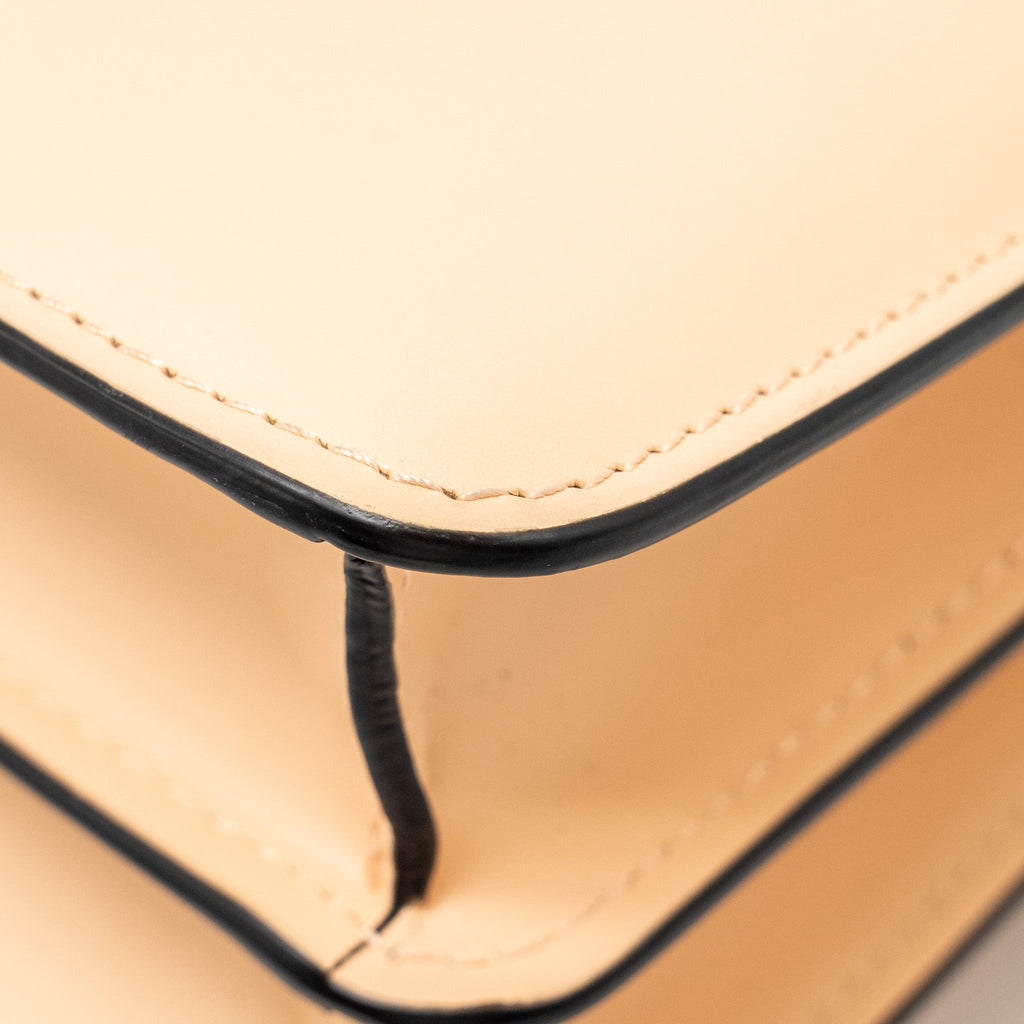 BVLGARI SERPENTI FOREVER FLAP BAG CALFSKIN PEACH LGHW