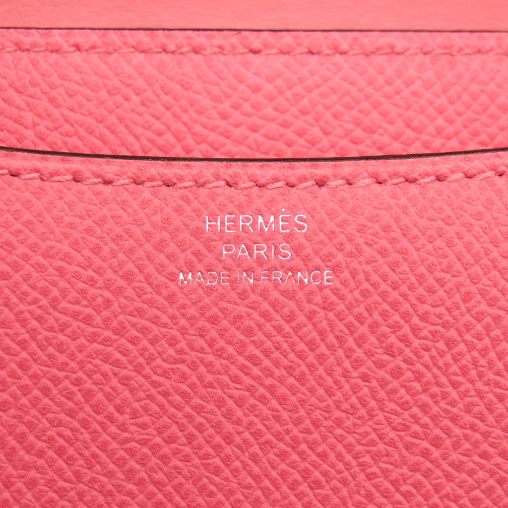 HERMES CONSTANCE MINI EPSOM ROSE AZALEE SHW