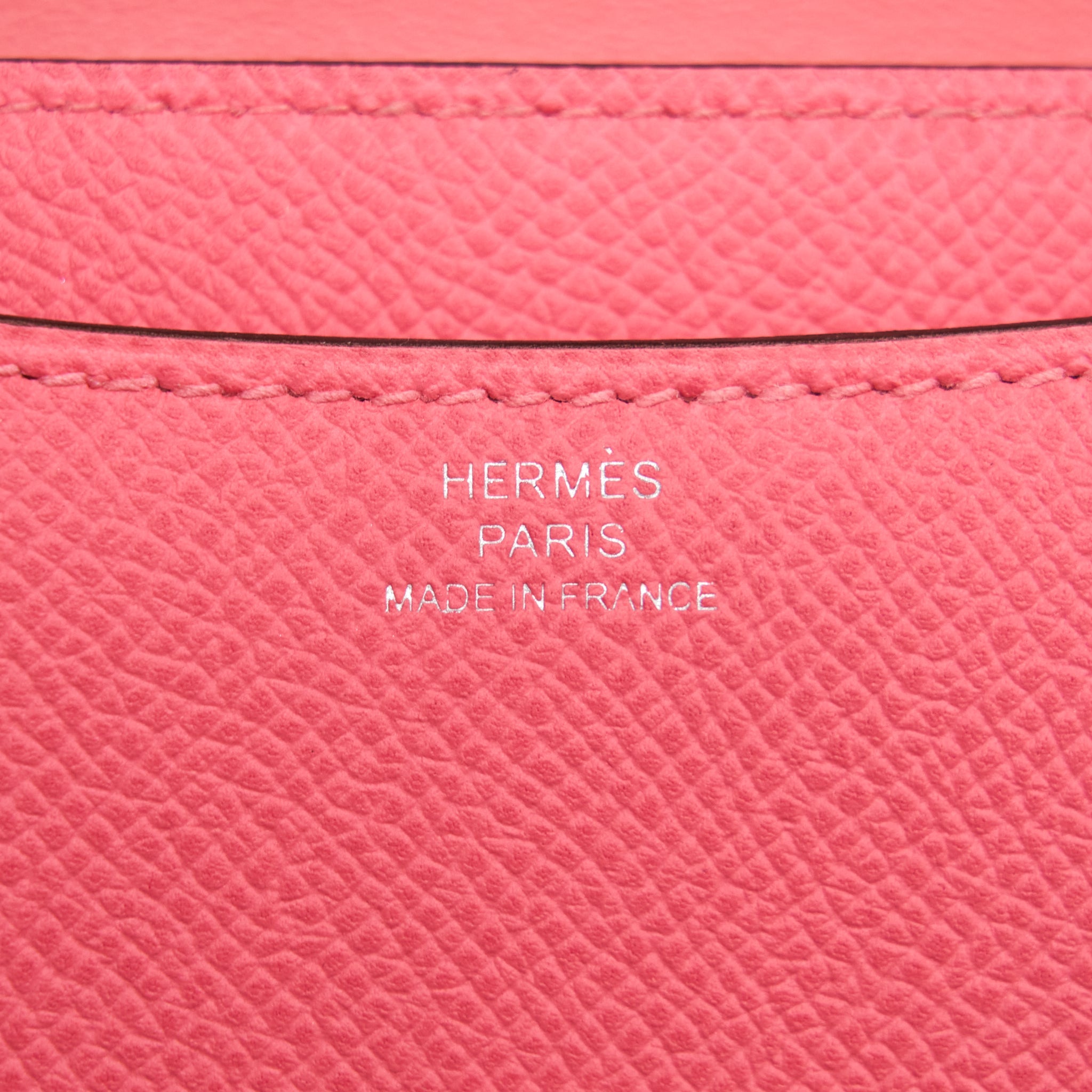 HERMES CONSTANCE MINI EPSOM ROSE AZALEE SHW