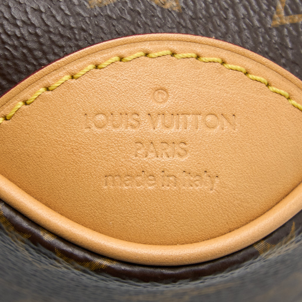 LOUIS VUITTON MINI DEAUVILLE SHOULDER BAG MONOGRAM CANVAS GHW