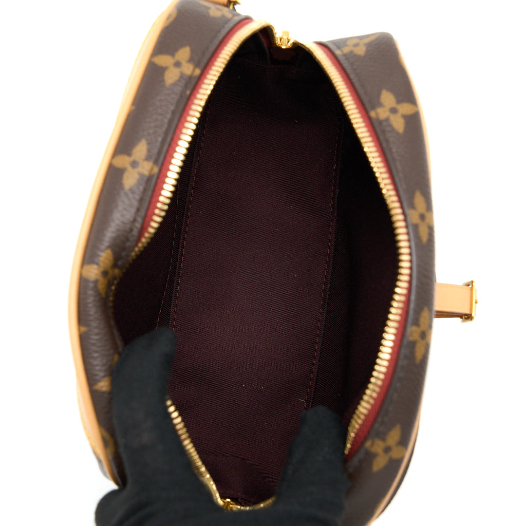 LOUIS VUITTON MINI DEAUVILLE SHOULDER BAG MONOGRAM CANVAS GHW