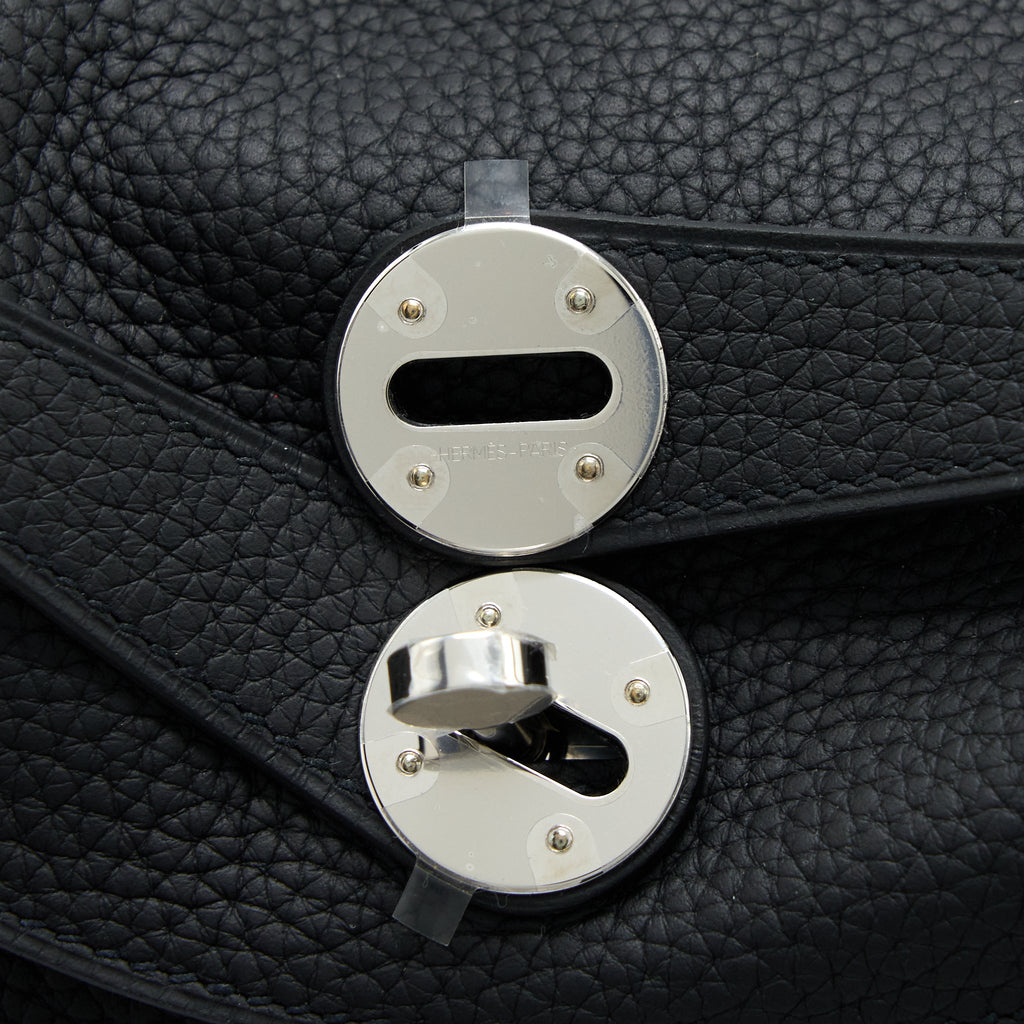 HERMES LINDY 30 CLEMENCE BLACK SHW