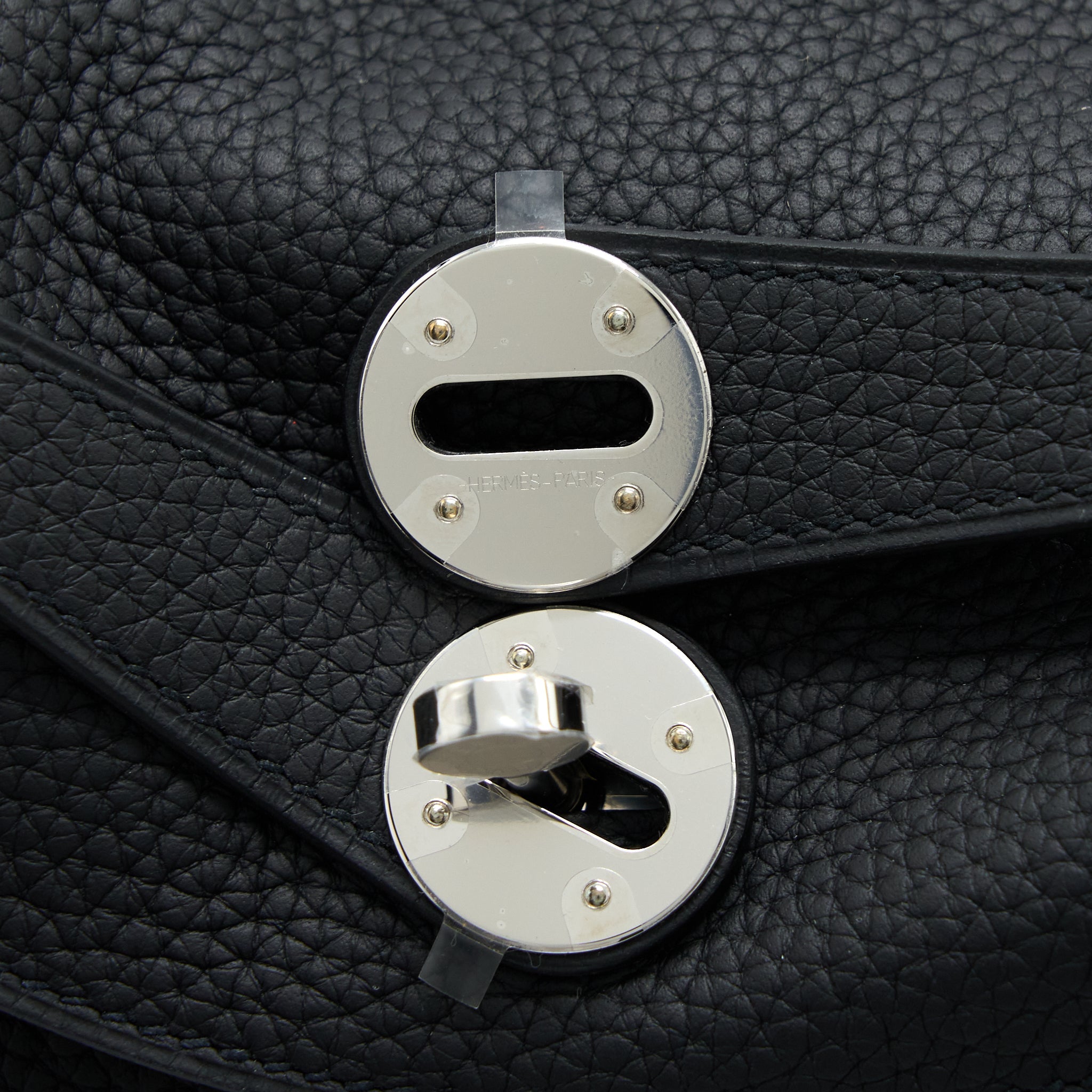 HERMES LINDY 30 CLEMENCE BLACK SHW