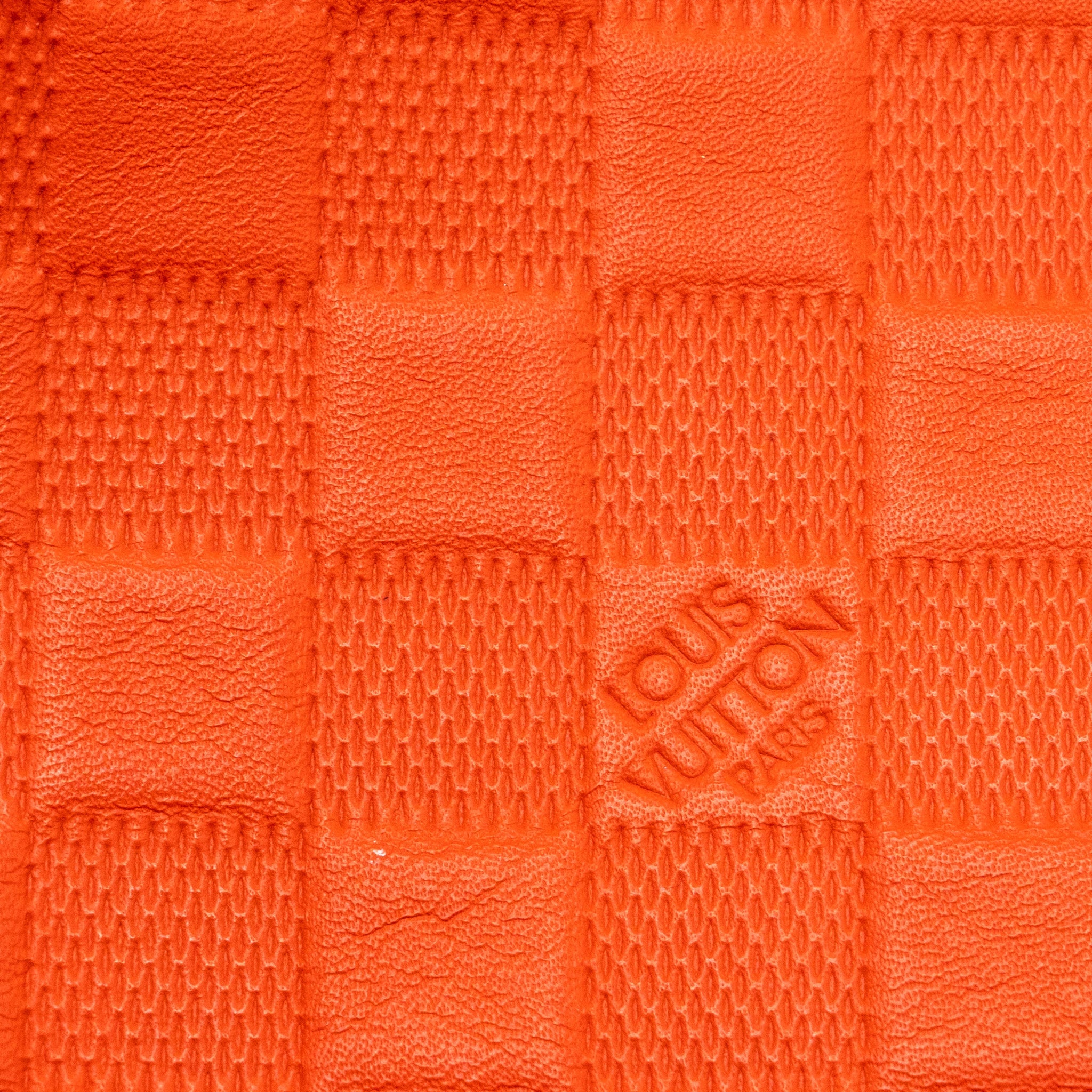 LOUIS VUITTON PORTE-DOCUMENTS JOUR DAMIER INFINI ORANGE SHW