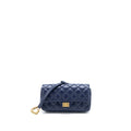 CHANEL 2.55 REISSUE MINI WAIST BELT BAG AGED CALFSKIN NAVY GHW