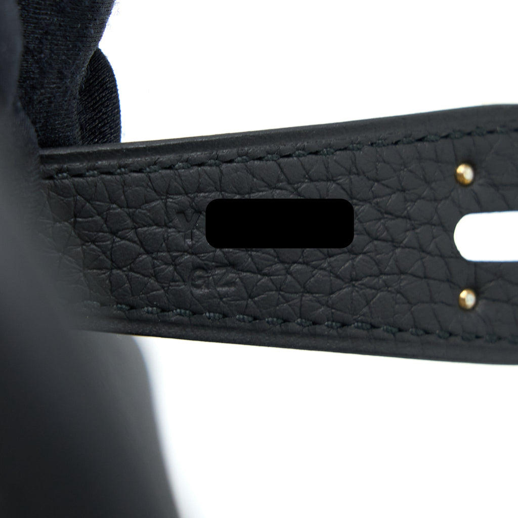 HERMES LINDY 30 CLEMENCE BLACK SHW