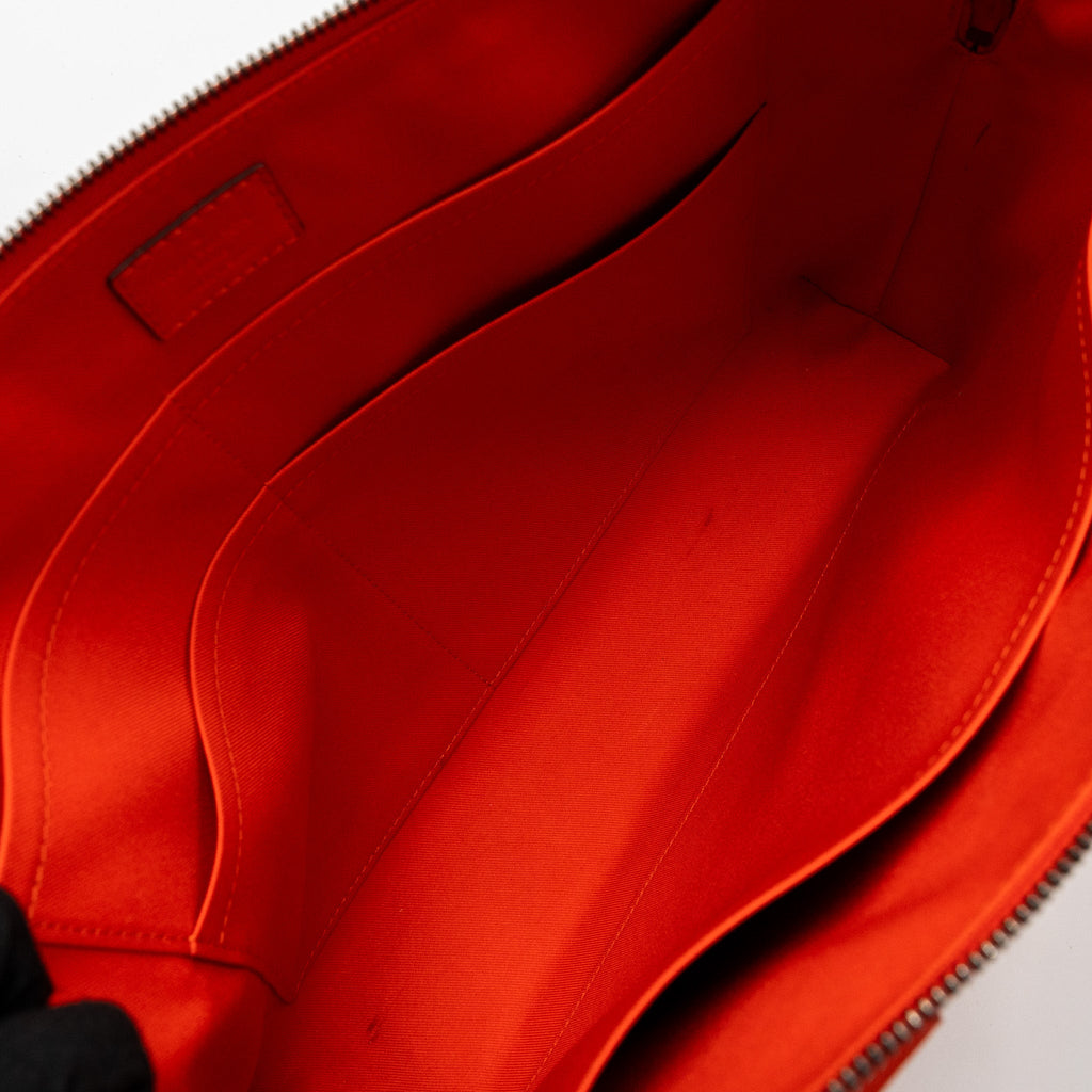 LOUIS VUITTON PORTE-DOCUMENTS JOUR DAMIER INFINI ORANGE SHW