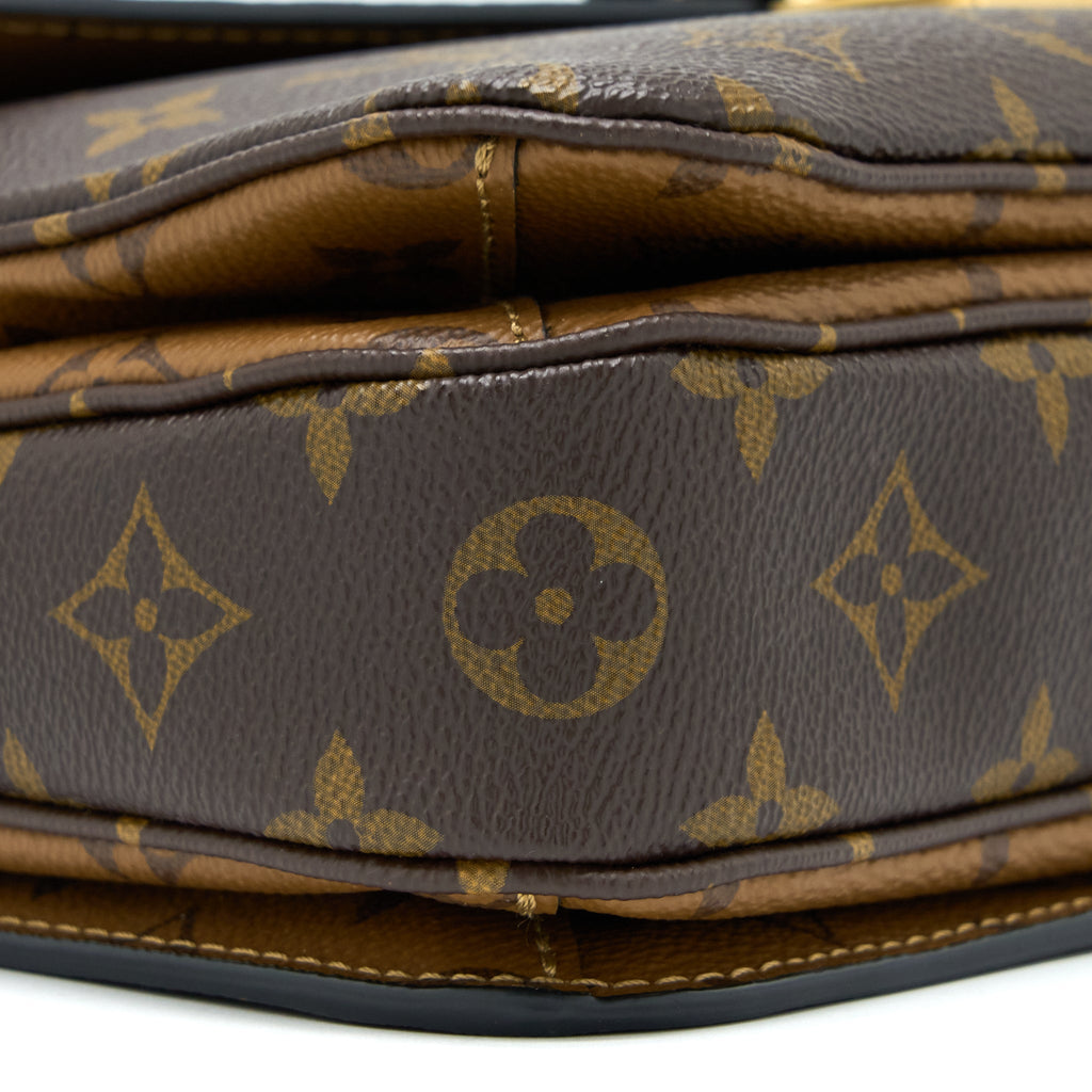 LOUIS VUITTON POCHETTE MÉTIS MONOGRAM REVERSE CANVAS GHW