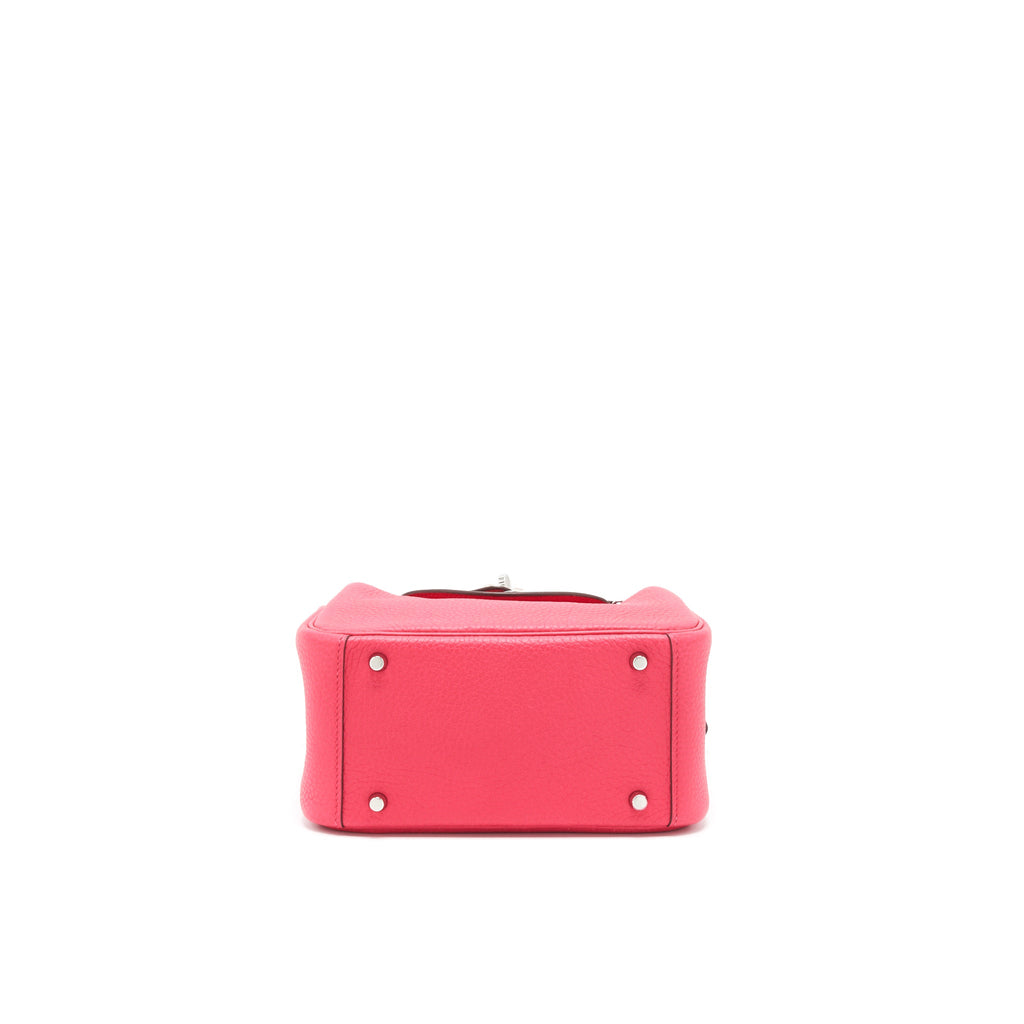 HERMES MINI LINDY ROSE EXTREME SHW