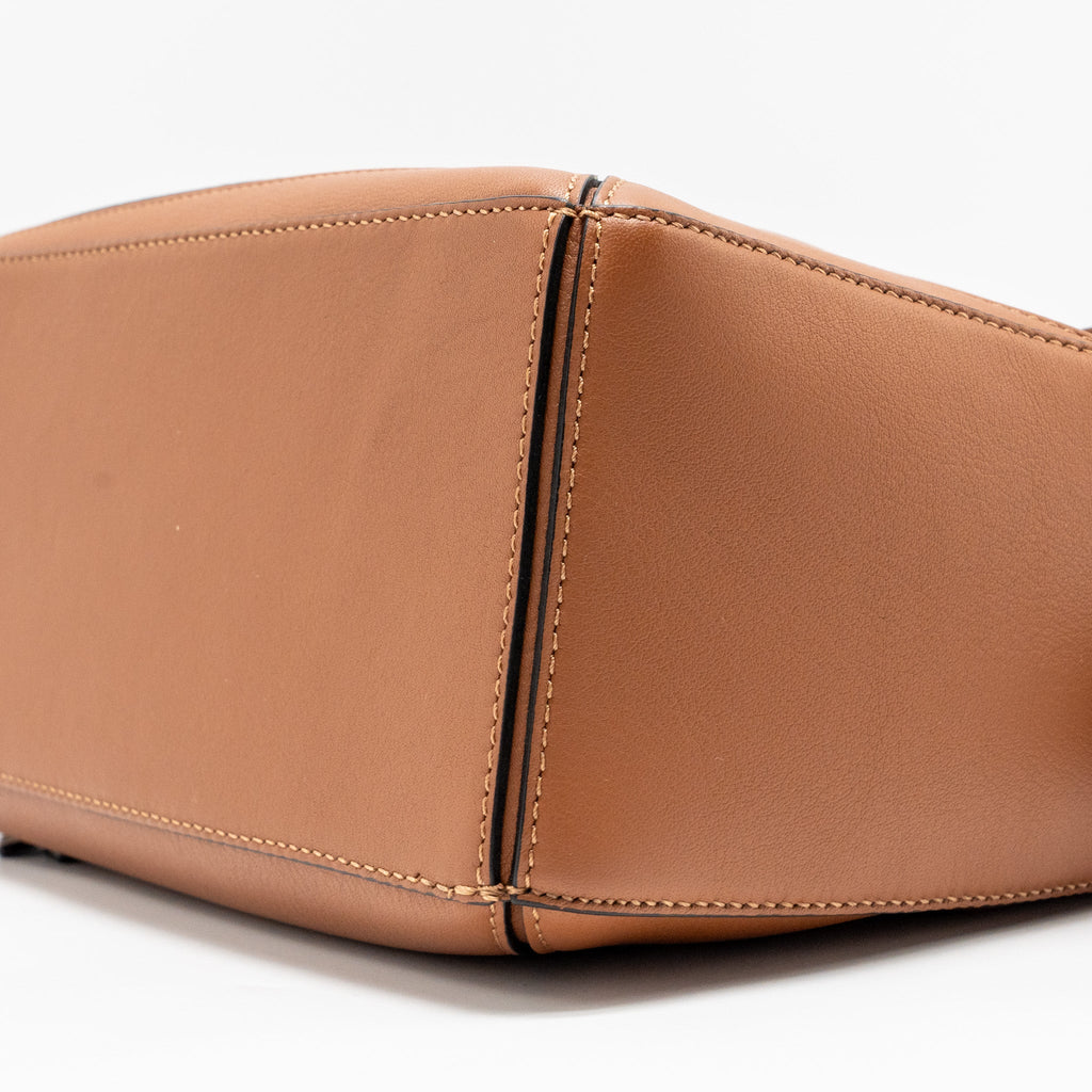 LOEWE SMALL PUZZLE BAG CALFSKIN TAN GHW
