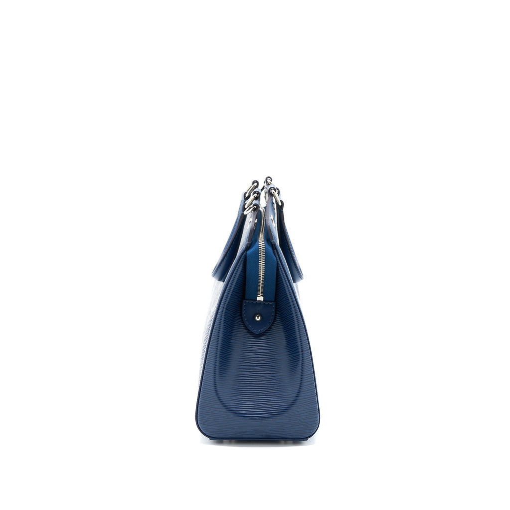 LOUIS VUITTON BREA MM EPI INDIGO SHW