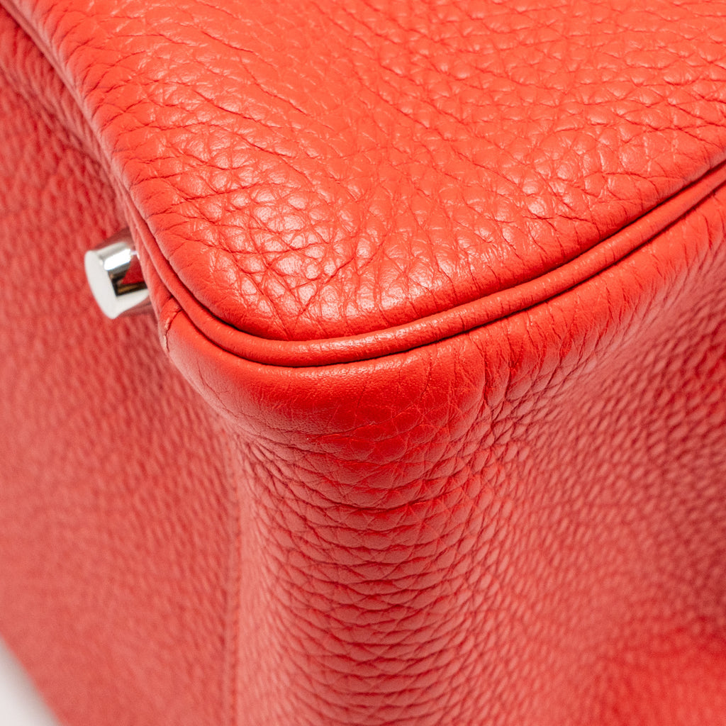 HERMES LINDY 30 CLEMENCE RED SHW