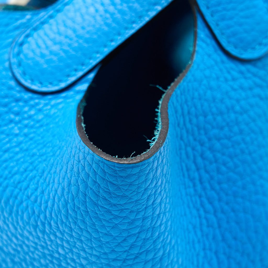 HERMES PICOTIN 18 CLEMENCE BLUE SHW