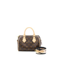 LOUIS VUITTON SPEEDY BANDOULIERE 20 MONOGRAM CANVAS BLACK/MULTICOLOUR STRAP GHW (NEW VERSION)
