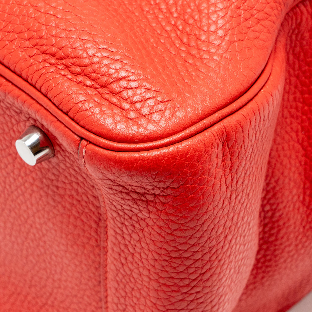 HERMES LINDY 30 CLEMENCE RED SHW