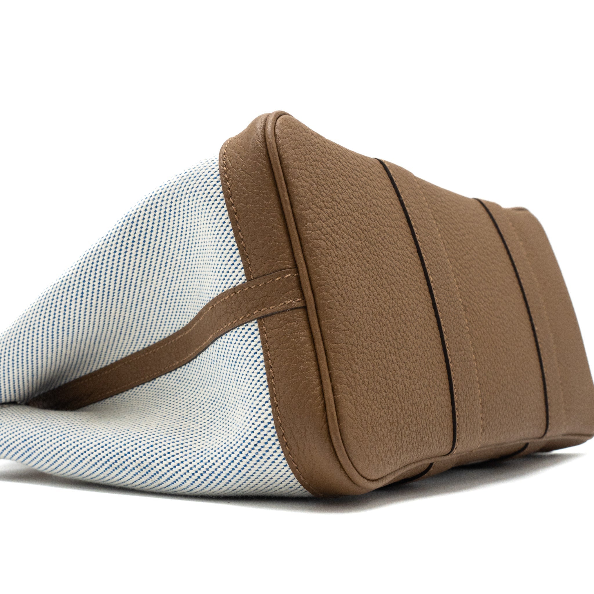 HERMES GARDEN PARTY 30 NEGONDA/CANVAS BLEU BILL/ALEZAN SHW