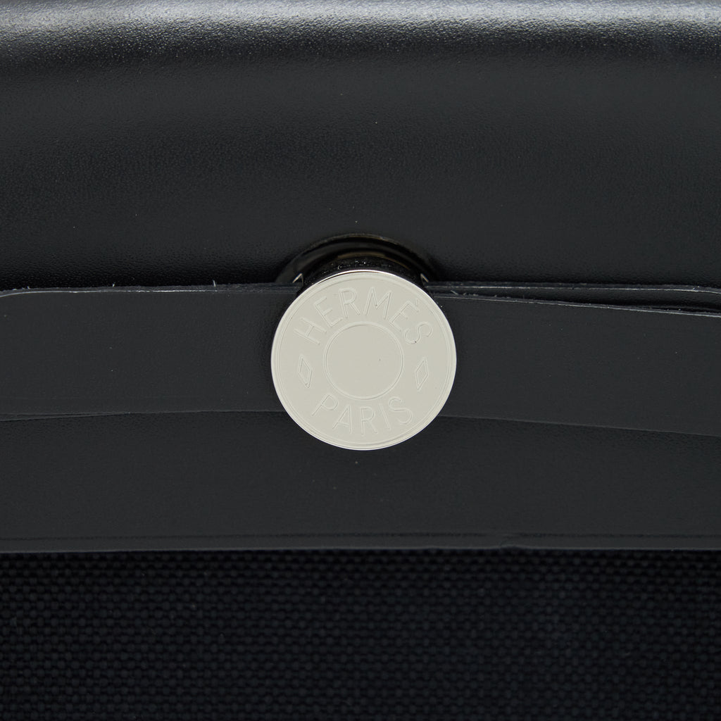HERMES HERBAG ZIP 31 BAG BLACK SHW