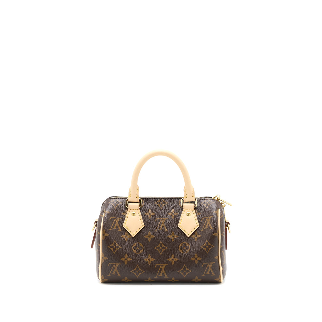 LOUIS VUITTON SPEEDY BANDOULIERE 20 MONOGRAM CANVAS BLACK/MULTICOLOUR STRAP GHW (NEW VERSION)
