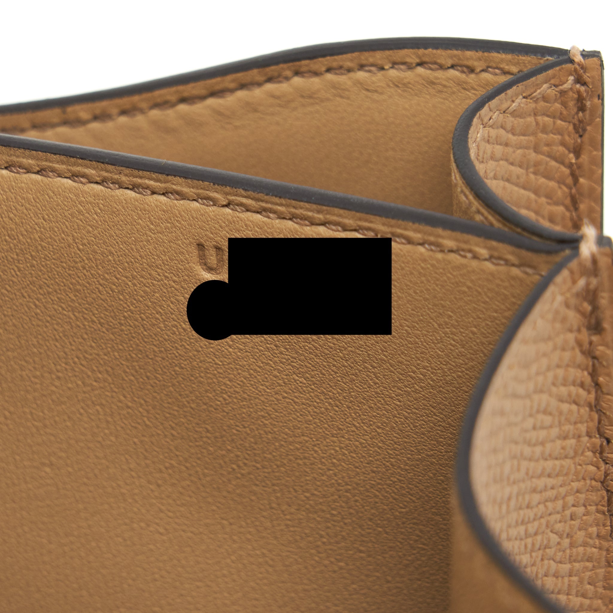 HERMES MINI CONSTANCE EPSOM 0M CHAI GHW