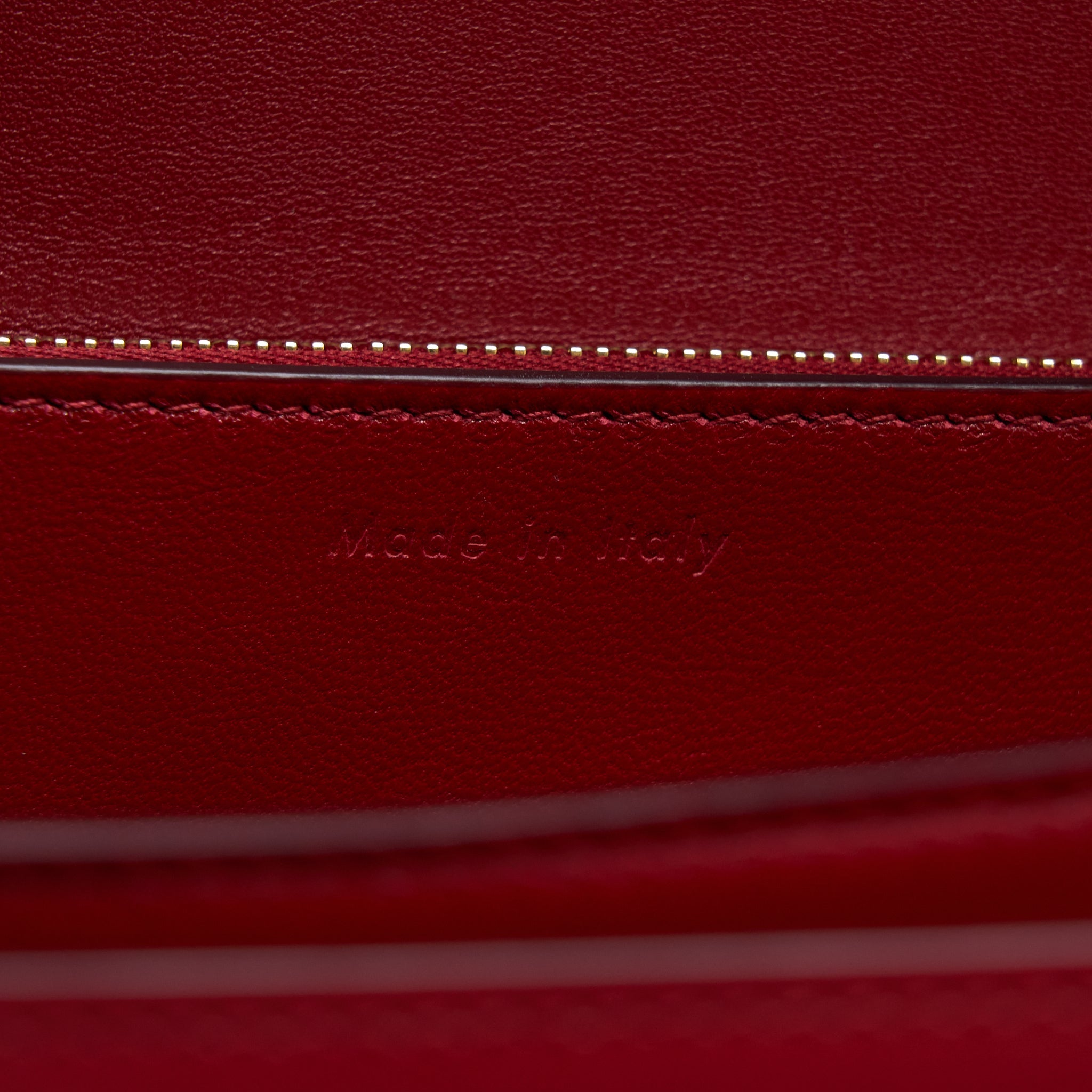 CELINE MEDIUM CLASSIC BOX BAG CALFSKIN RED GHW